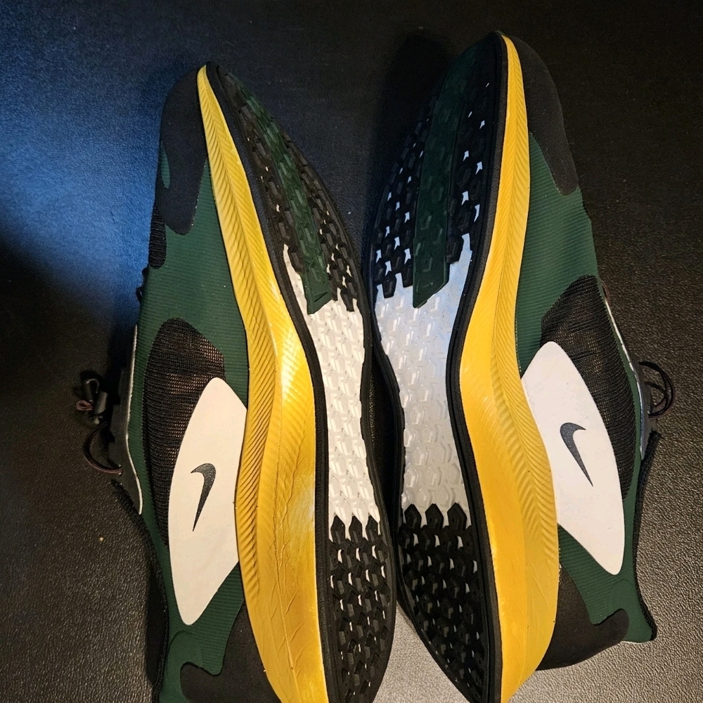 Nike Zoom Pegasus 35 Turbo Gyakusou US 7 Mens Fir Green, Black, Gold Dart - Picture 3 of 7